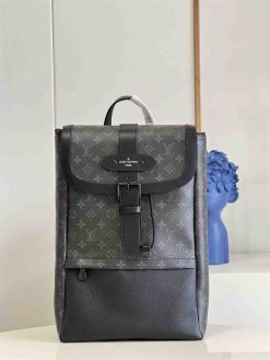 Louis Vuitton Replica Monogram Macassar Canvas Palk Backpack